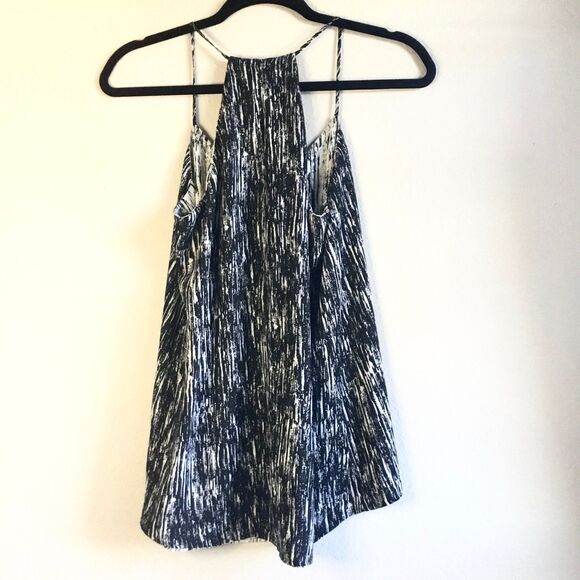 Express cami spaghetti strap reversible black/white top bohochic beachy vacation - Picture 3 of 5